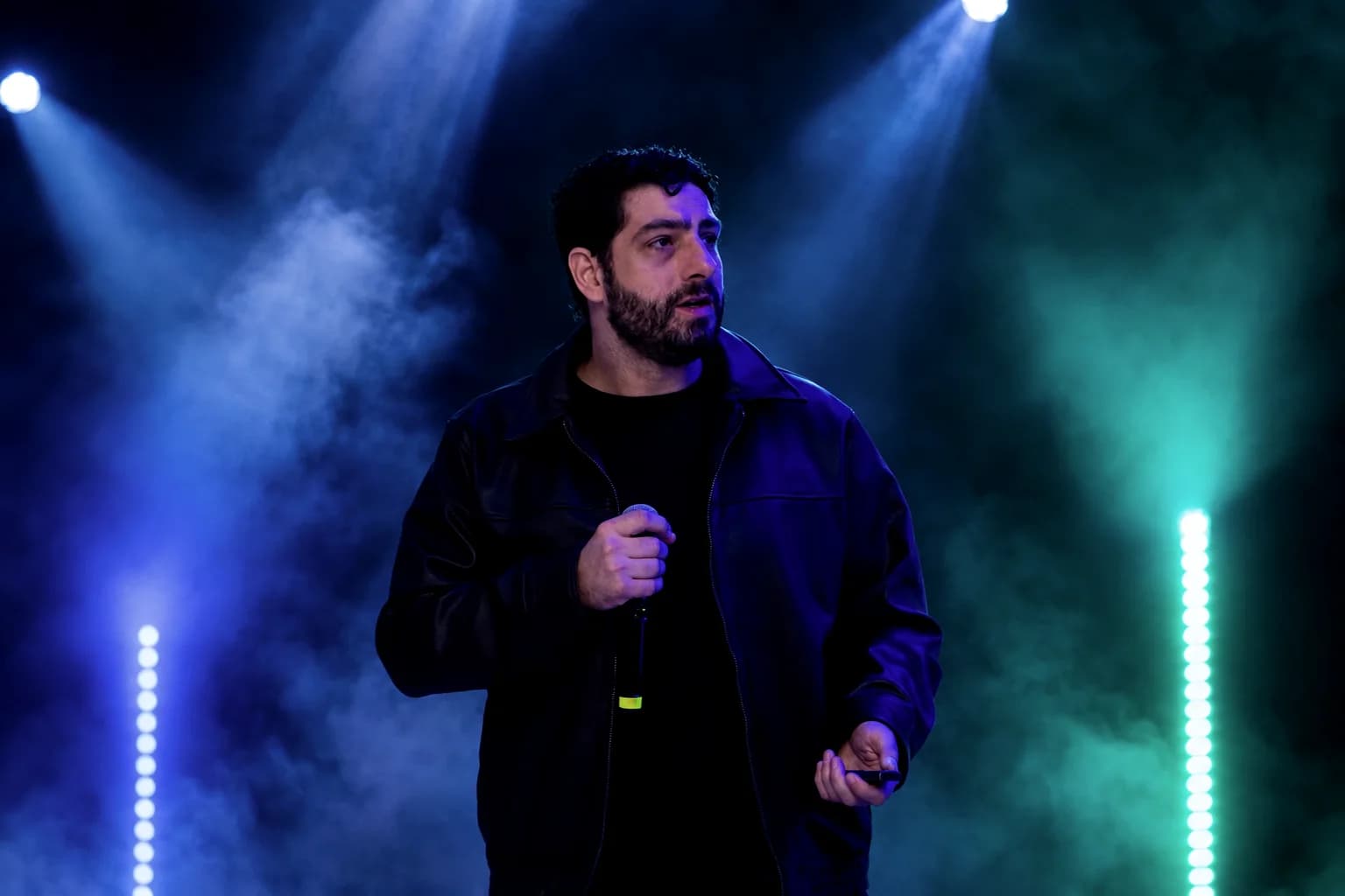 Gerson Ribeiro no palco
